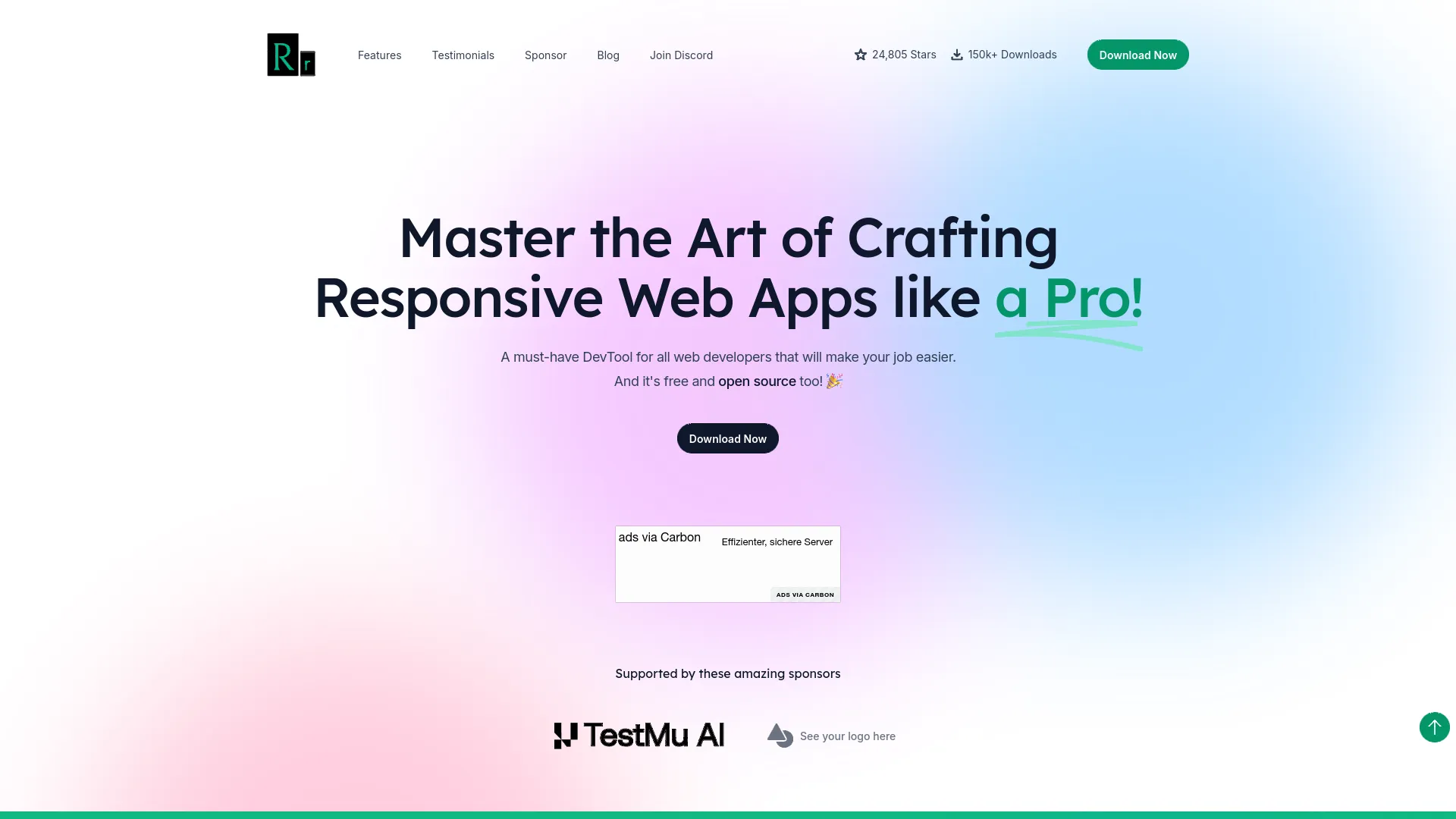Responsively — preview screenshot