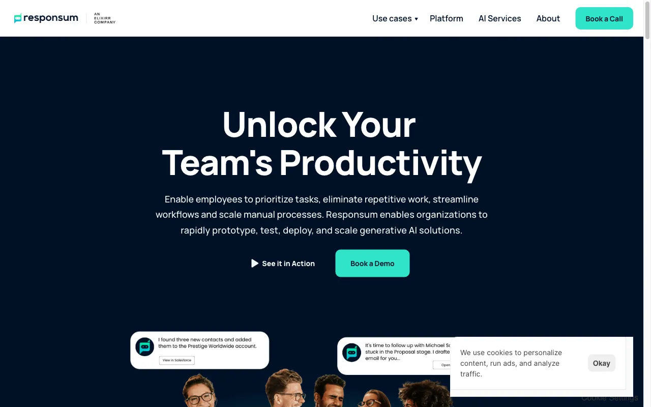 Responsum — preview screenshot