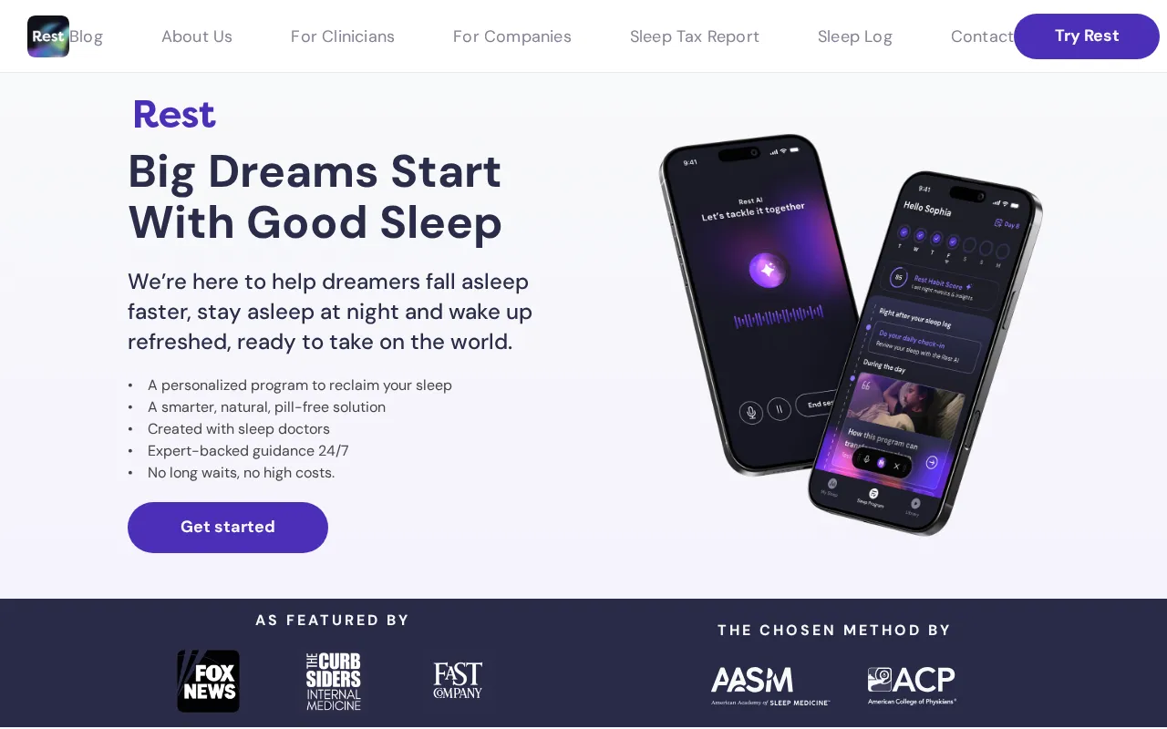 Rest — preview screenshot