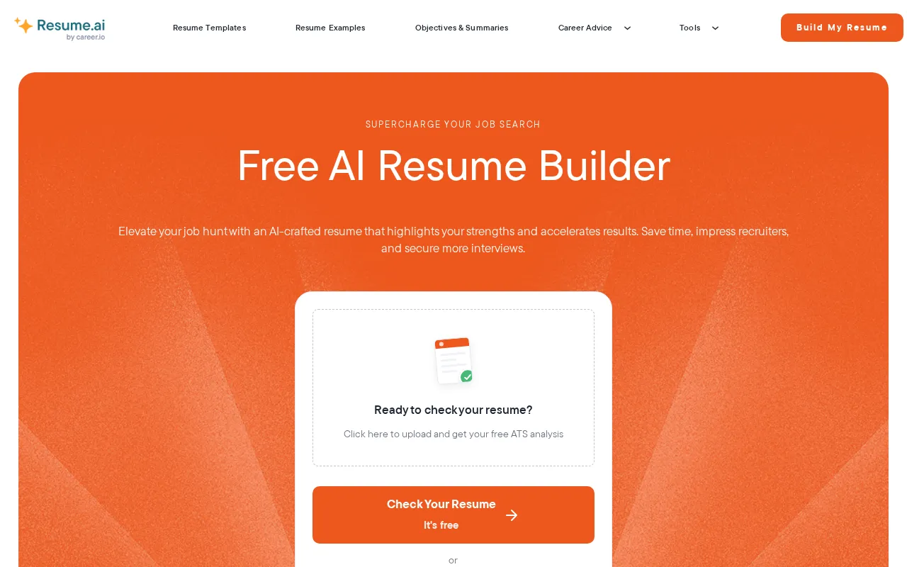 Resume — preview screenshot