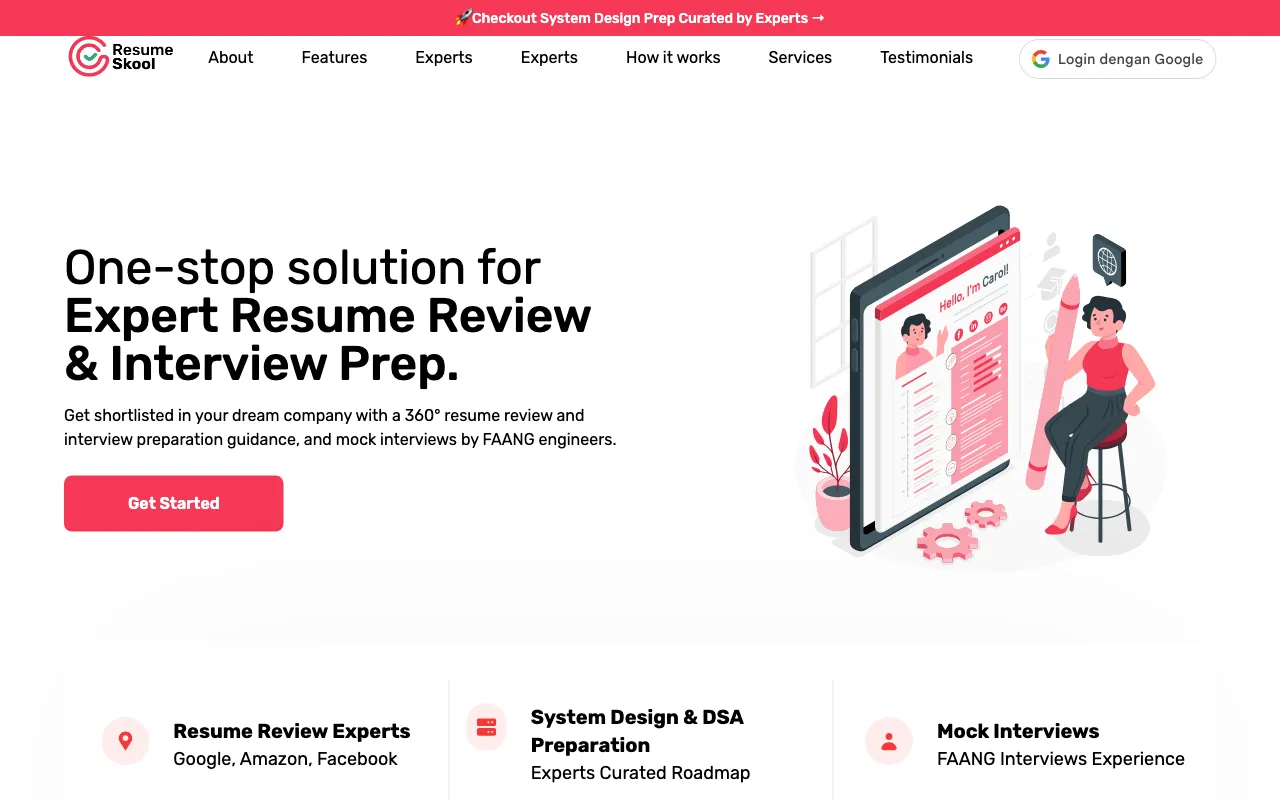 ResumeSkool — preview screenshot