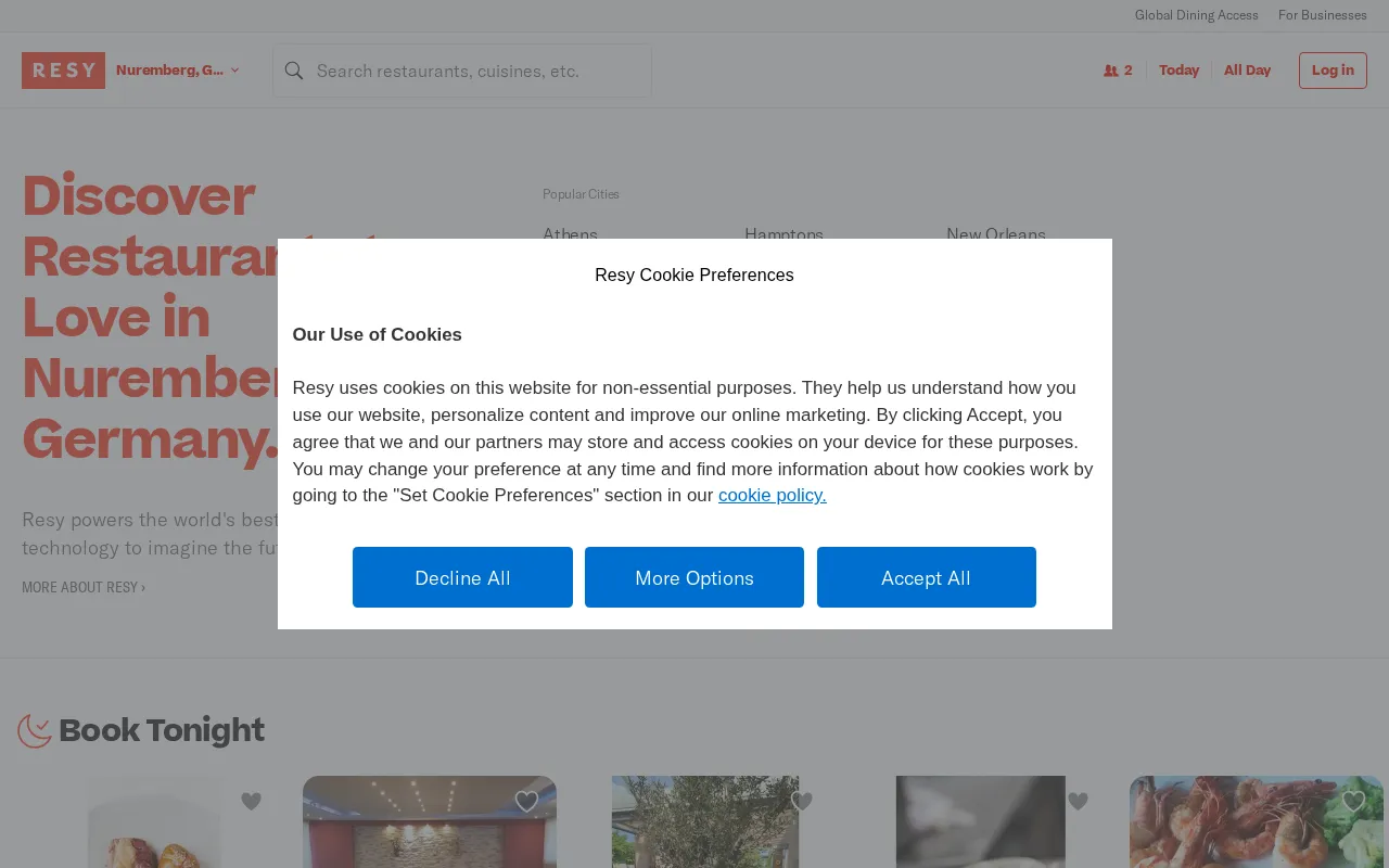 Resy — preview screenshot