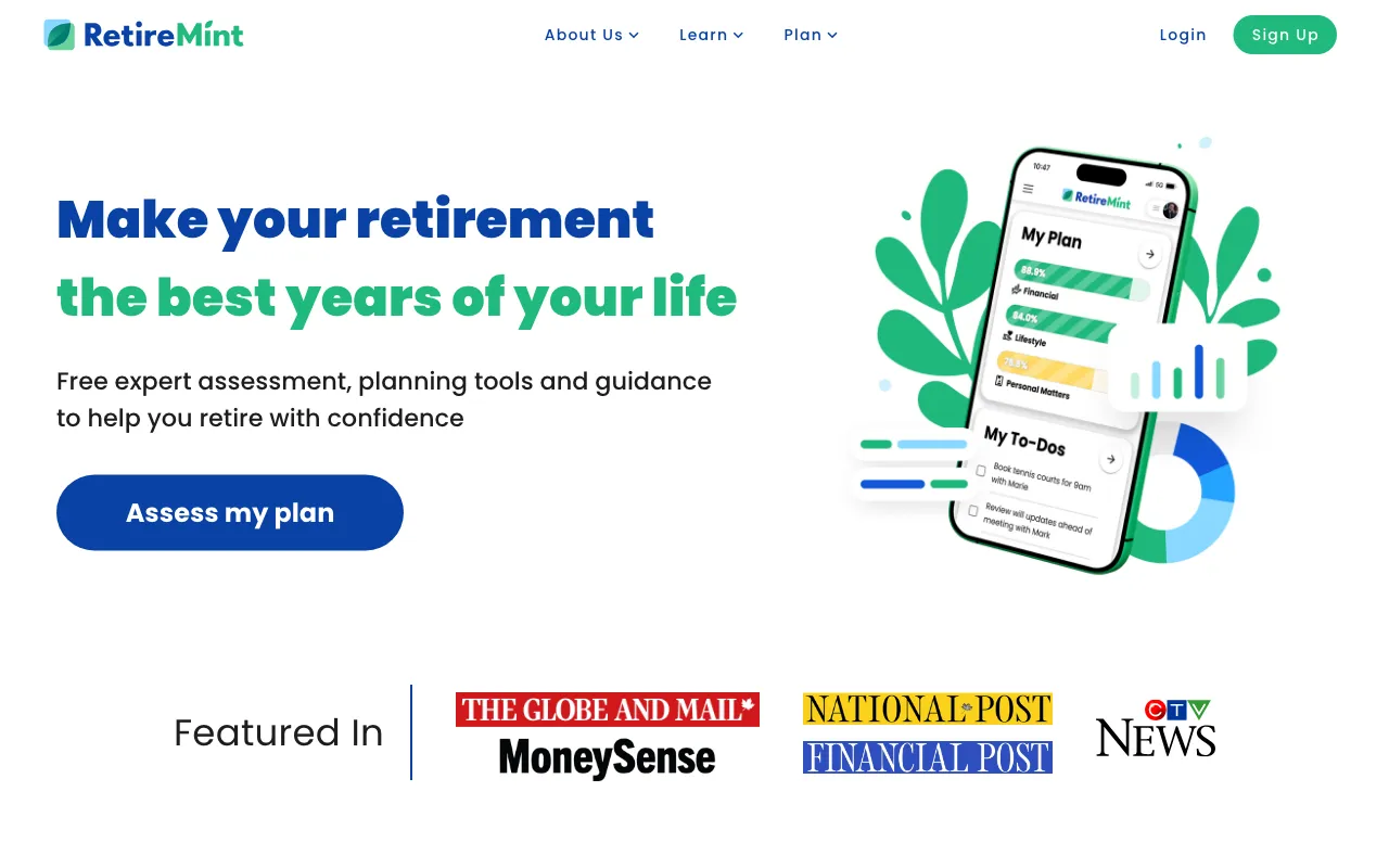 RetireMint — preview screenshot