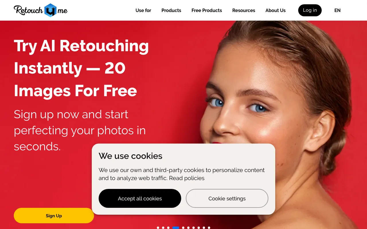 Retouch4me — preview screenshot