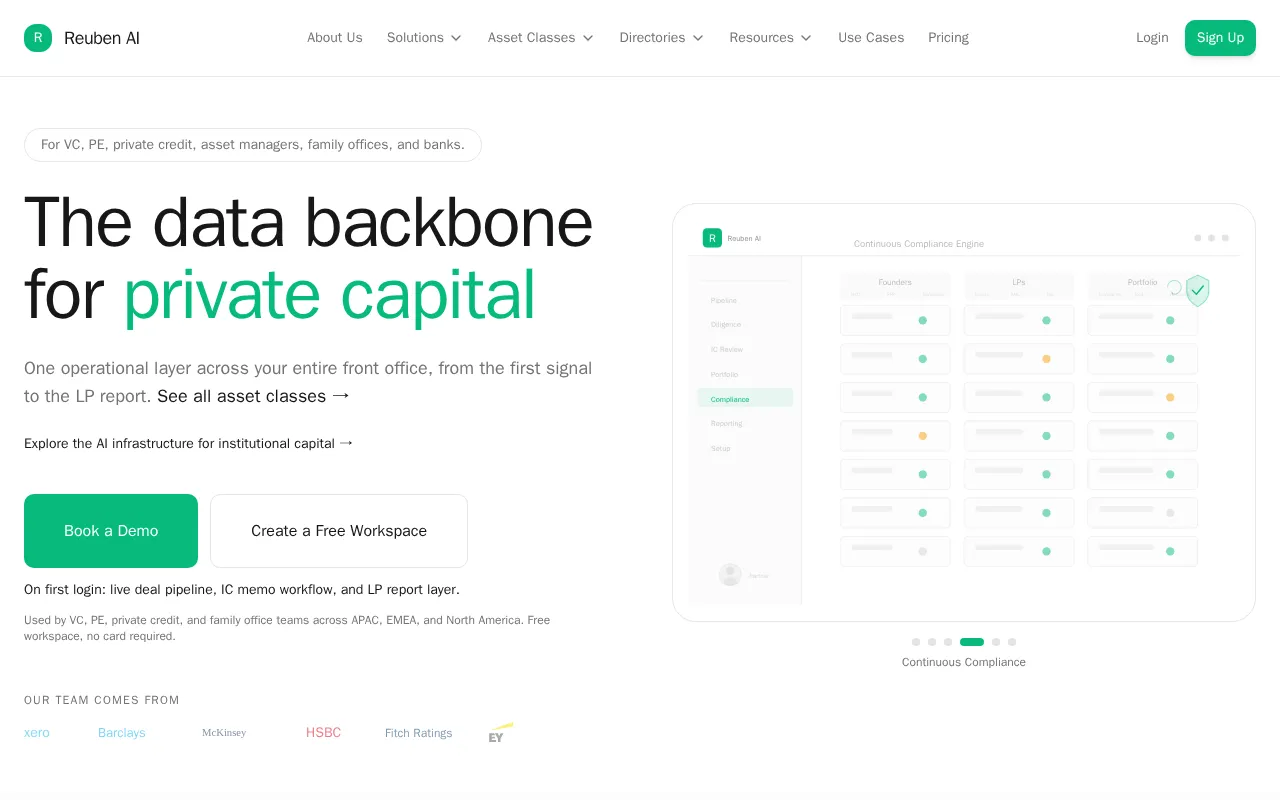 Reuben AI — preview screenshot