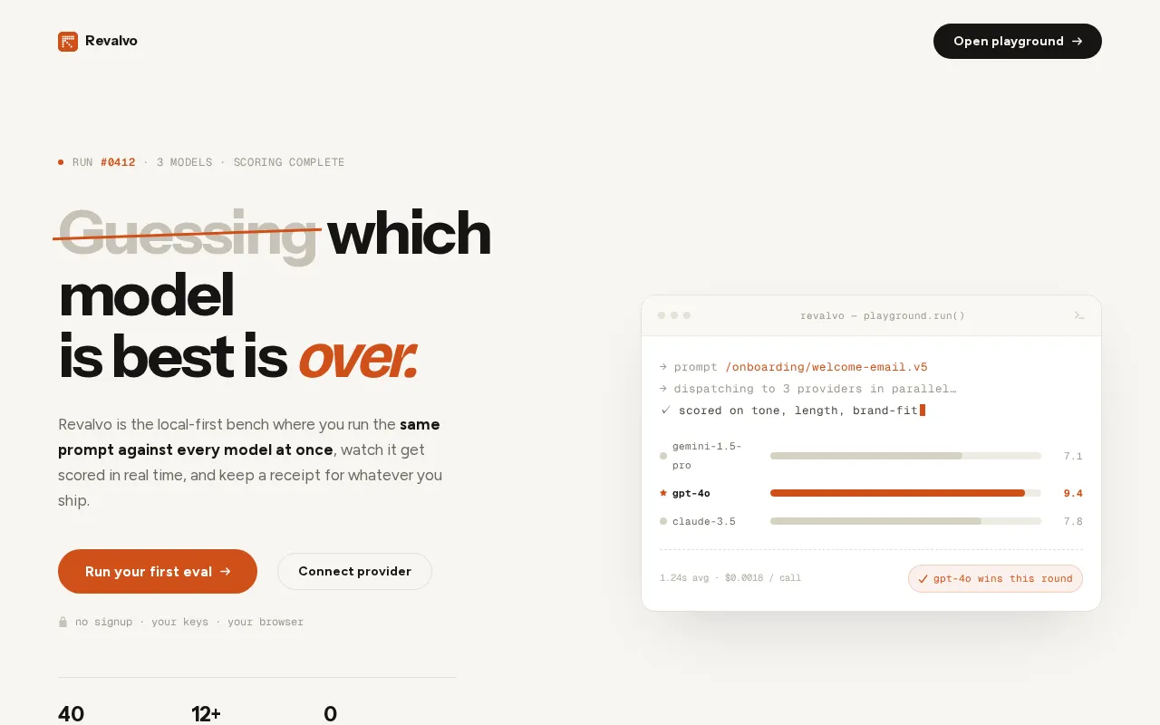 Revalvo — preview screenshot