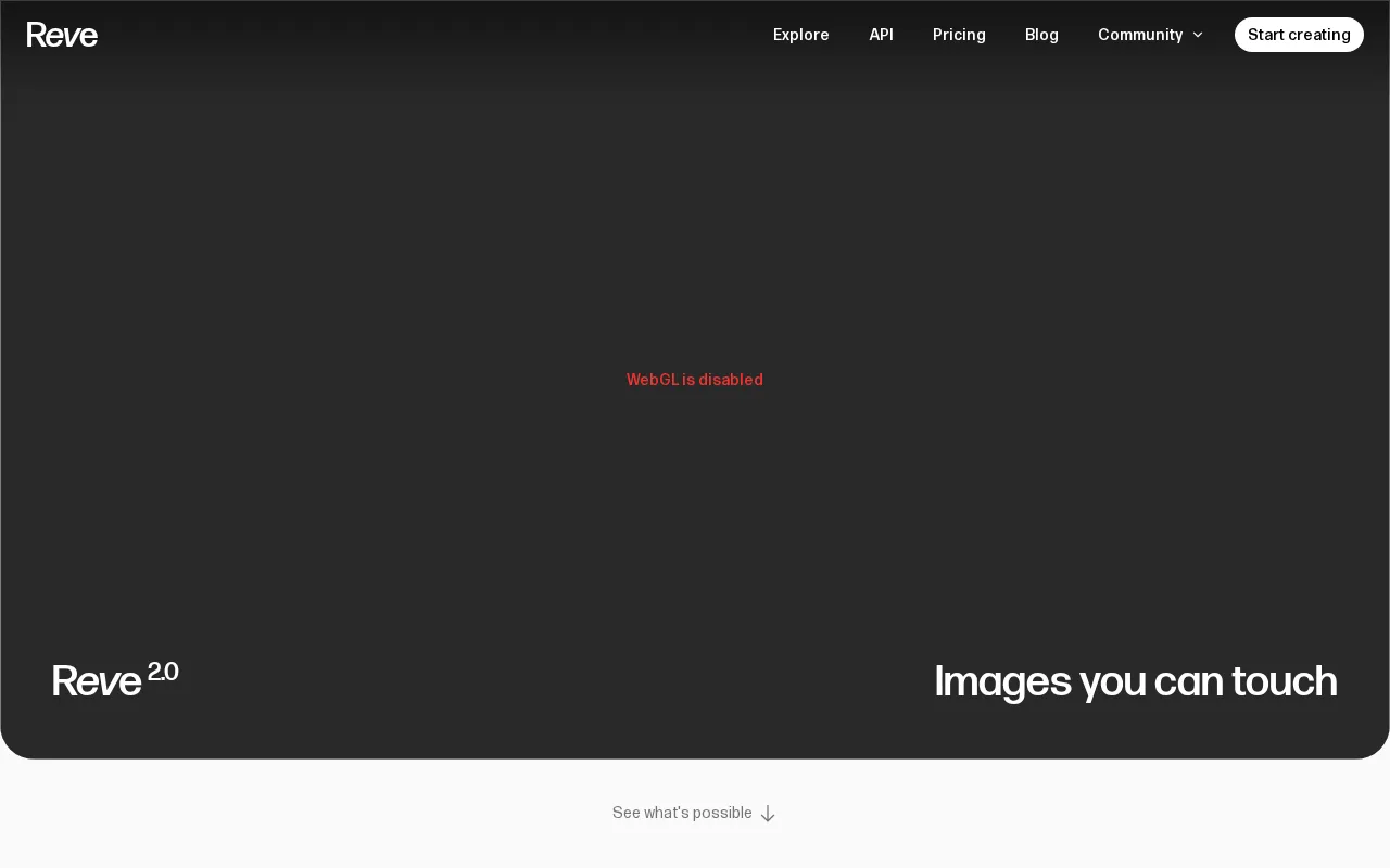 Reve Image — preview screenshot