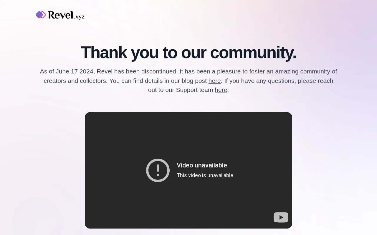 Revel.xyz — preview screenshot