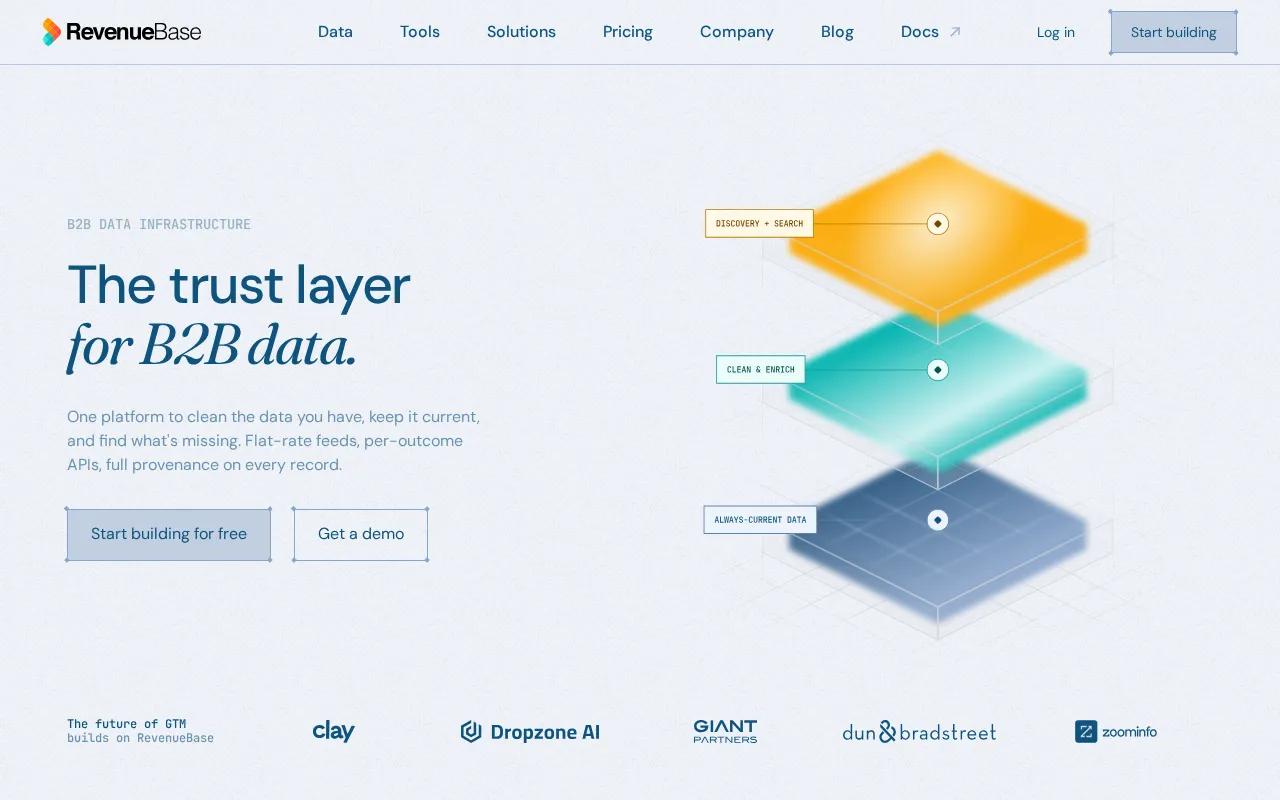 Revenuebase — preview screenshot