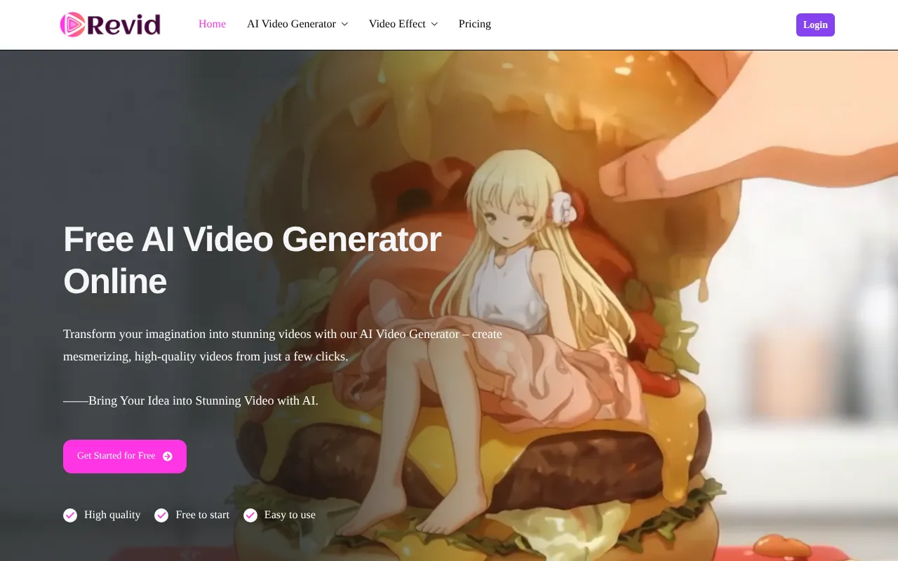 Revid — preview screenshot