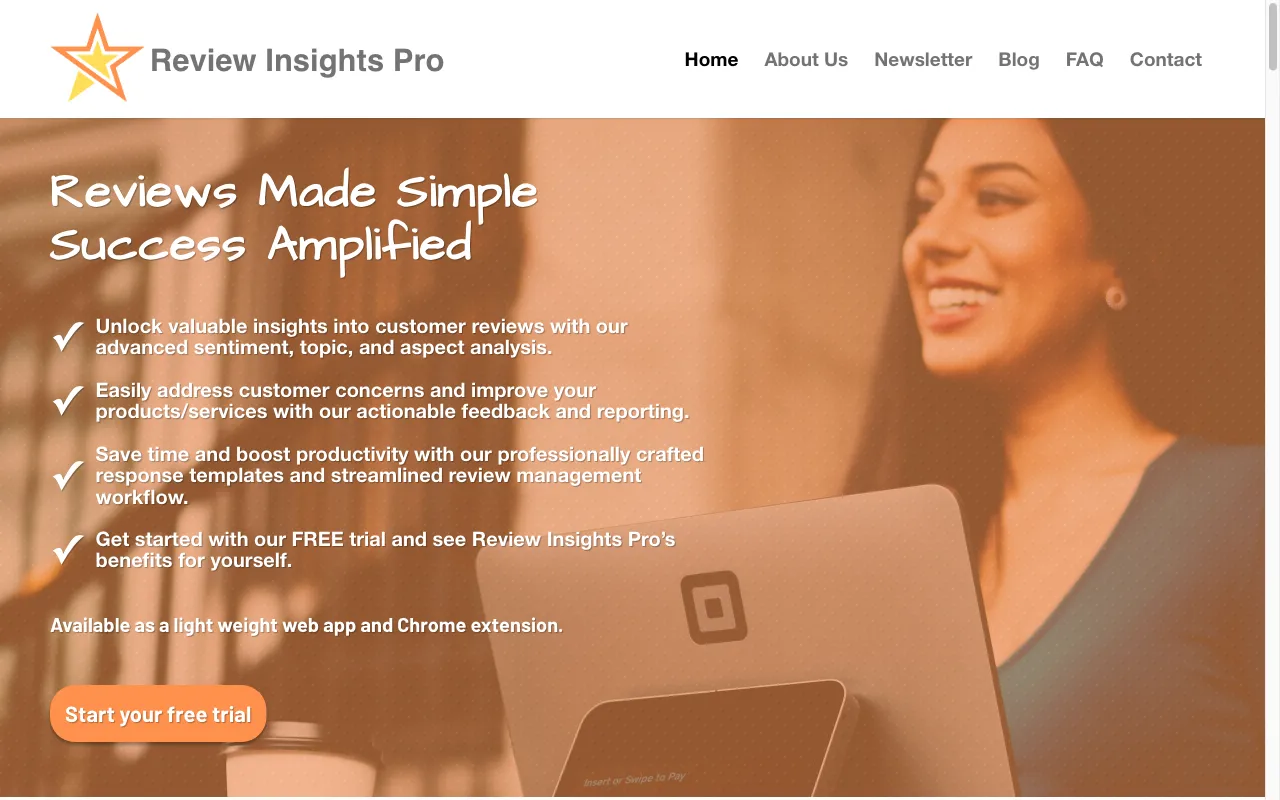 Review Insights Pro — preview screenshot