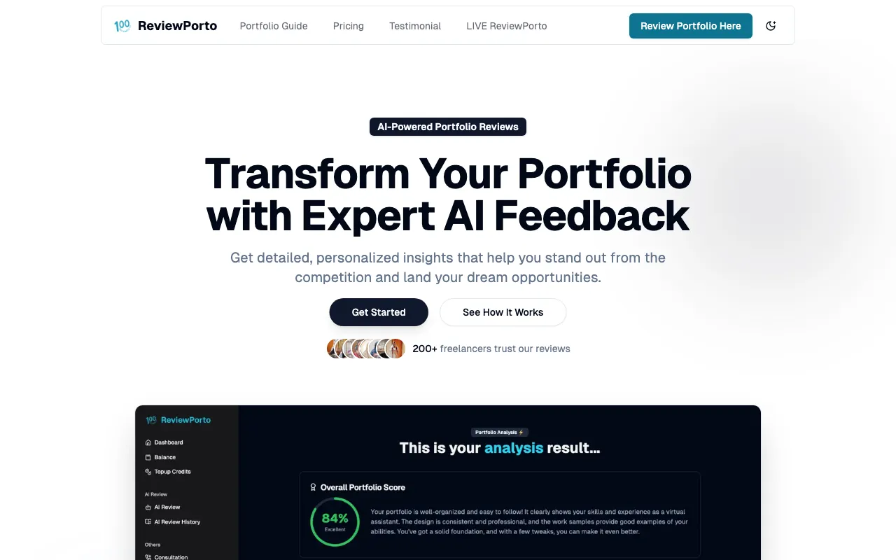 ReviewPorto — preview screenshot