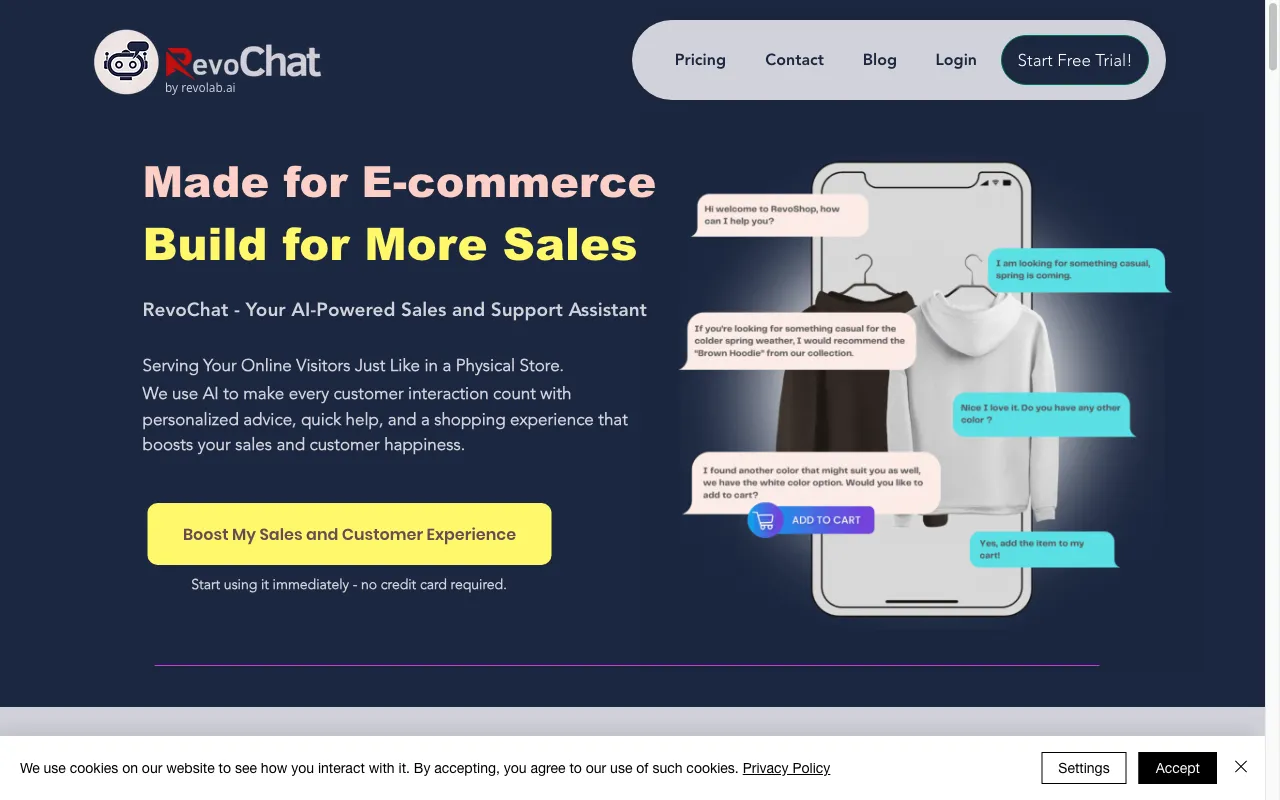 RevoChat — preview screenshot