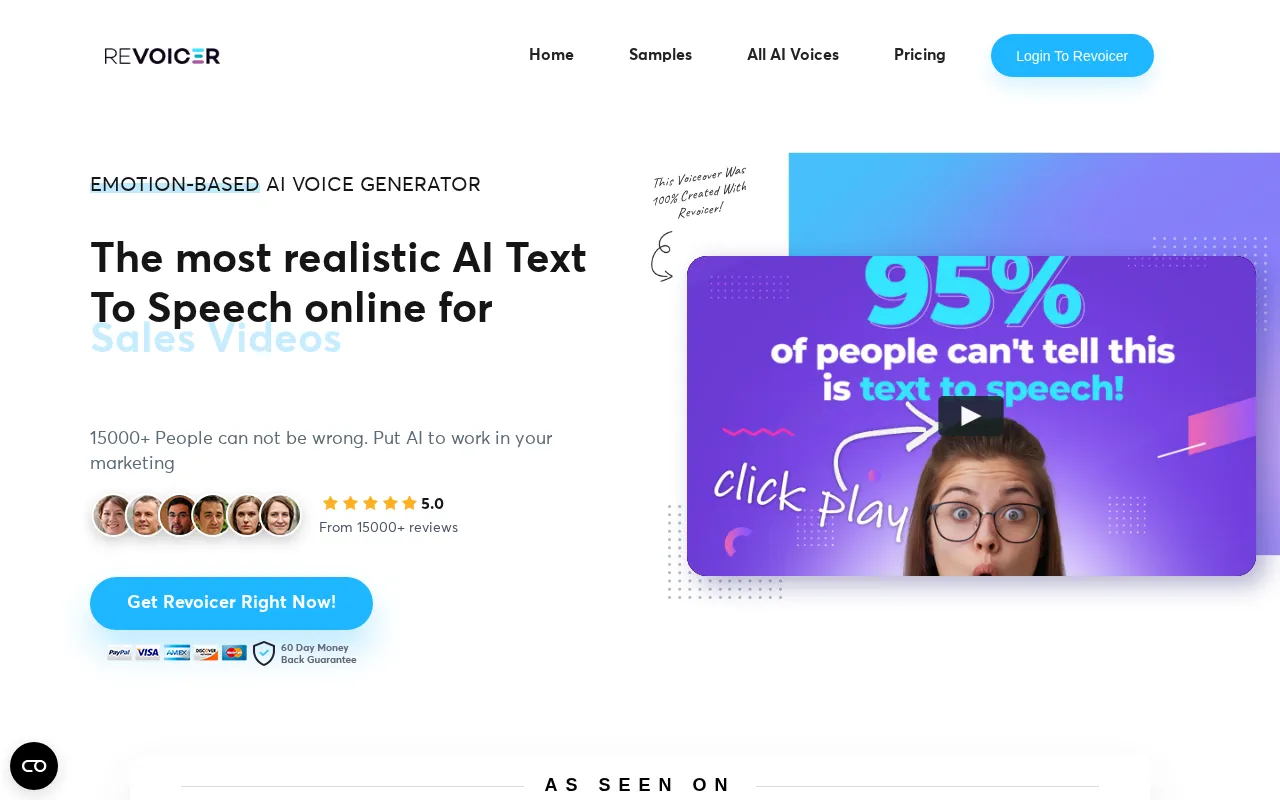 Revoicer — preview screenshot