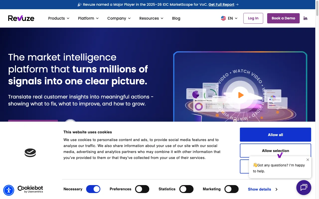 Revuze — preview screenshot