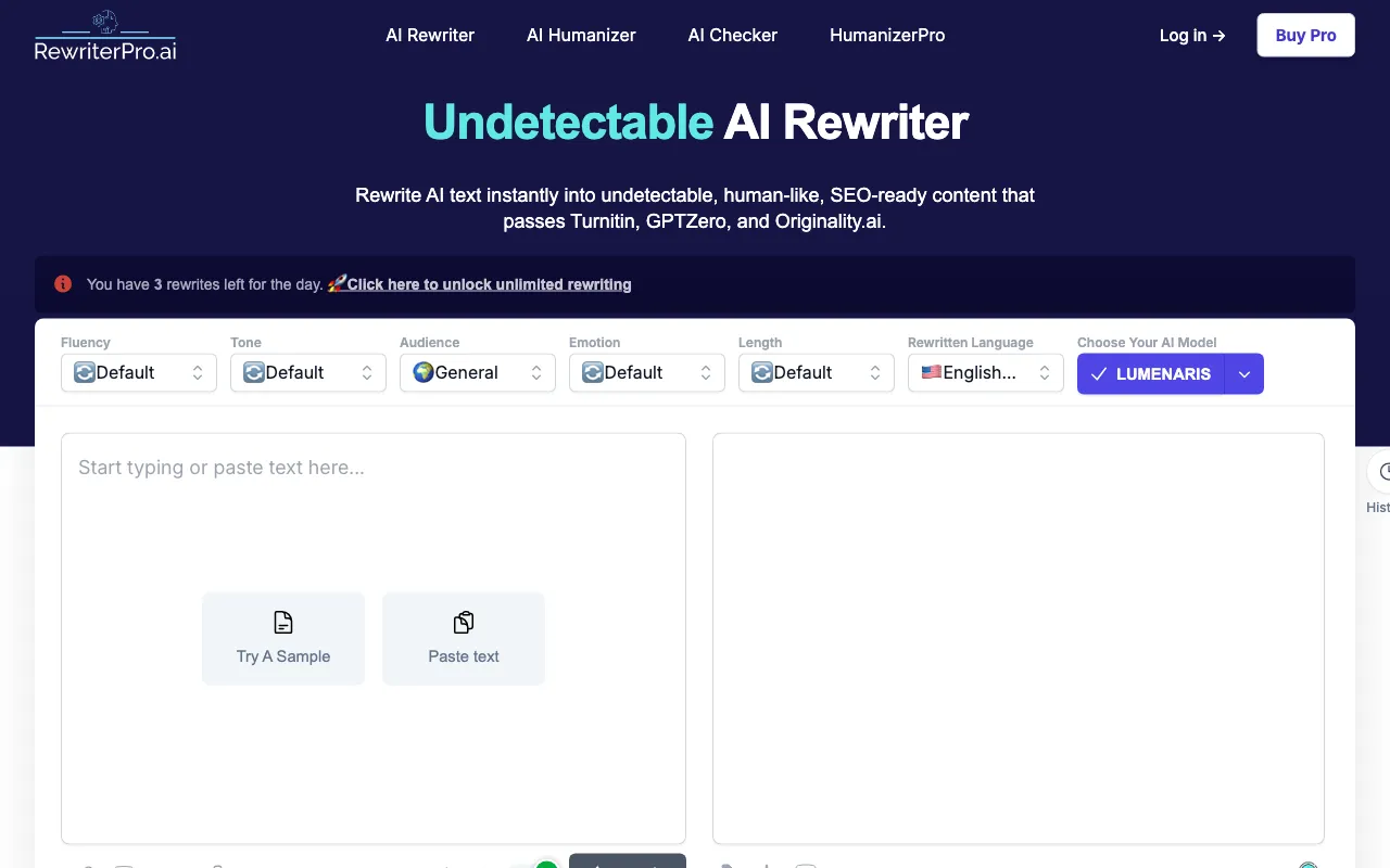 RewriterPro — preview screenshot