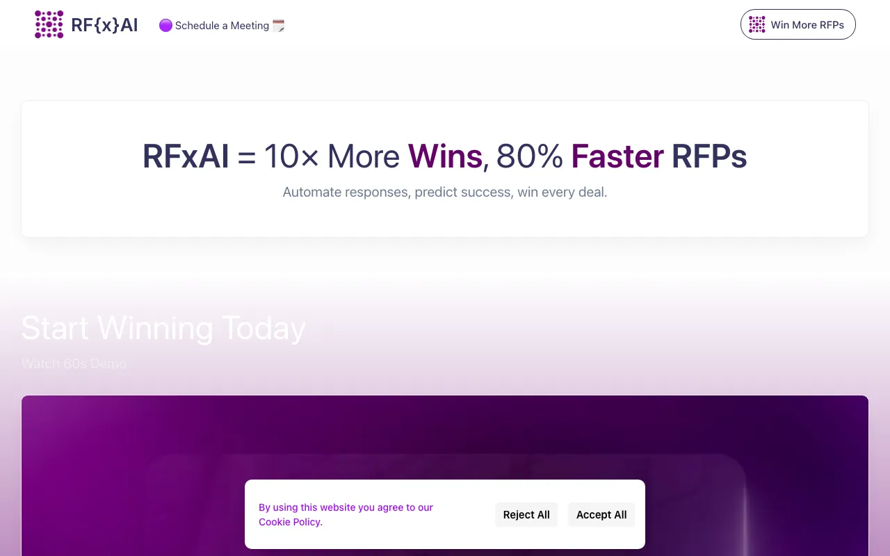 RFxAI — preview screenshot