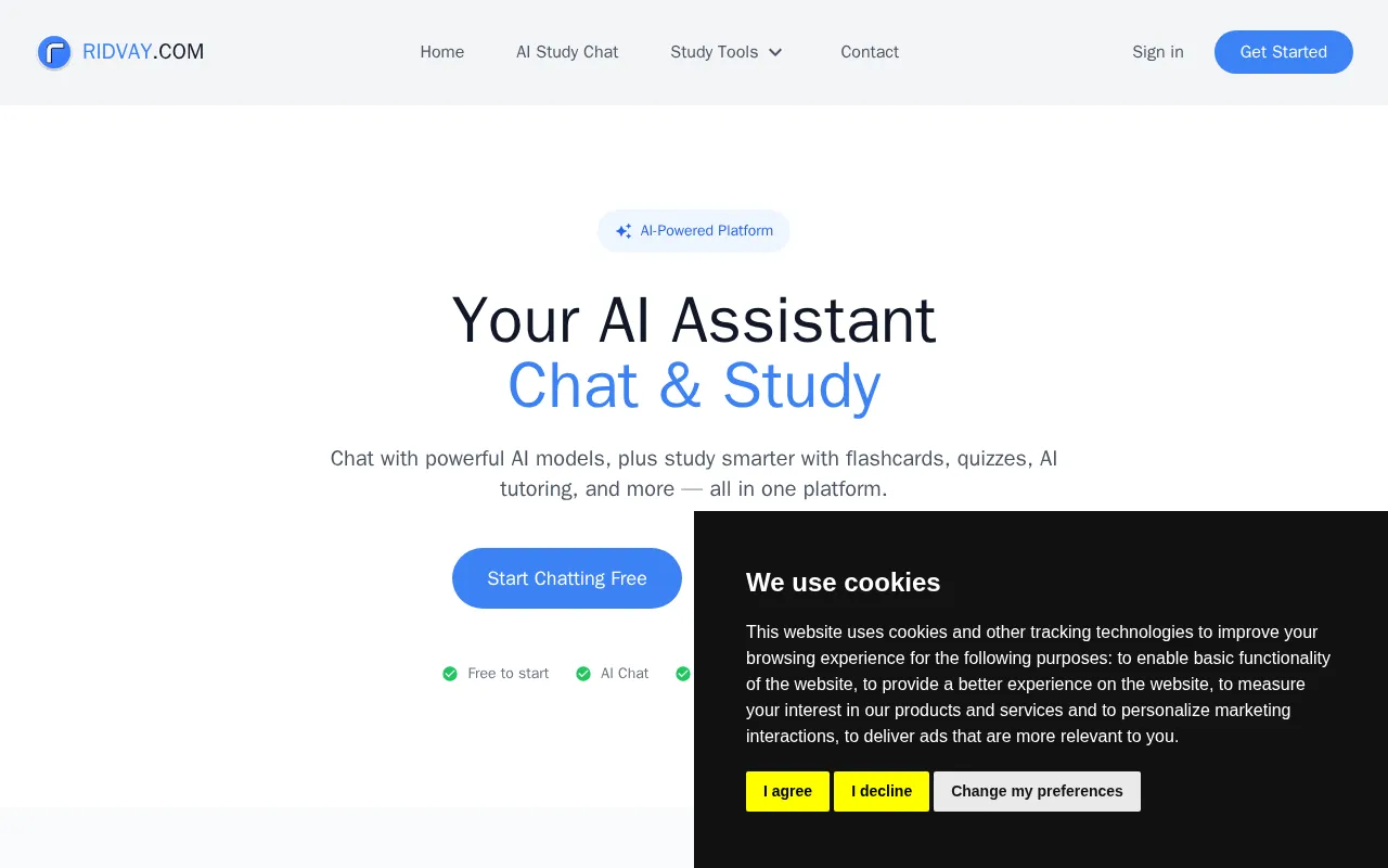 Ridvay — preview screenshot