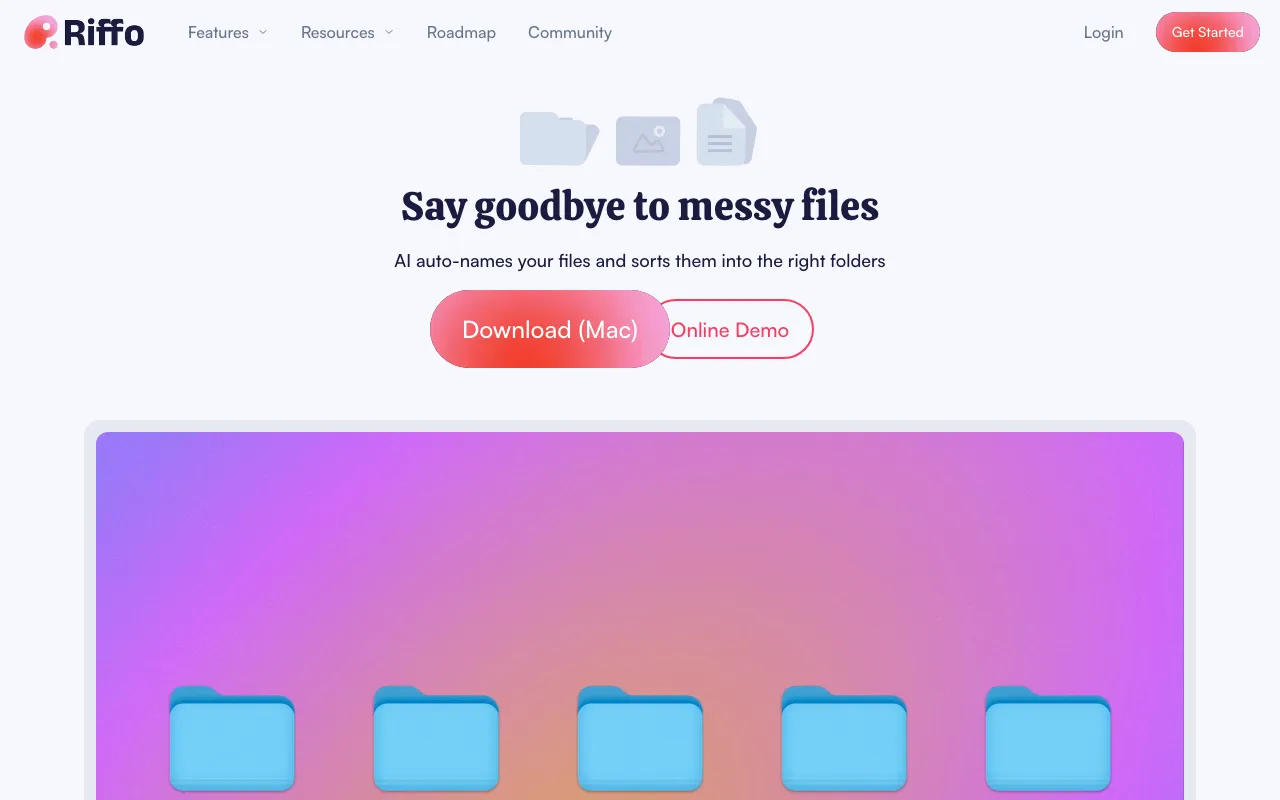 Riffo — preview screenshot