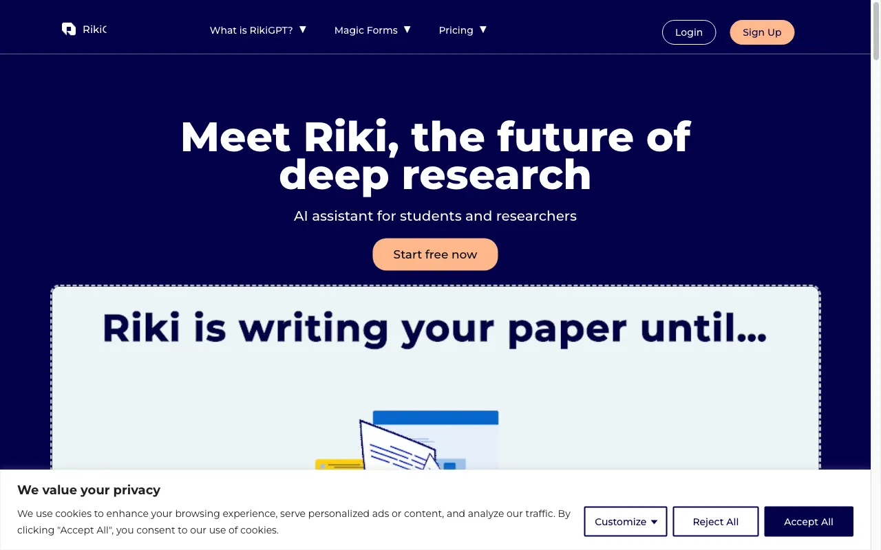 RikiGPT — preview screenshot