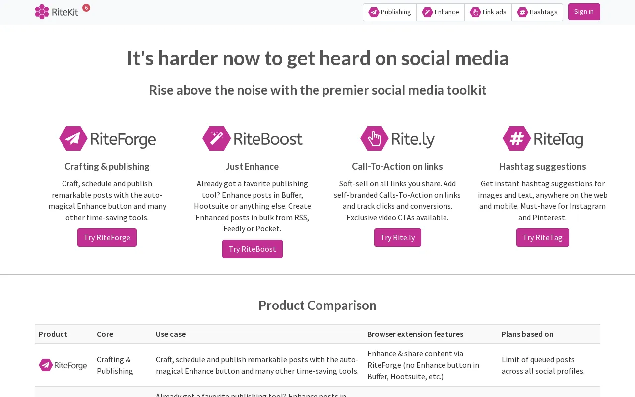Ritekit — preview screenshot