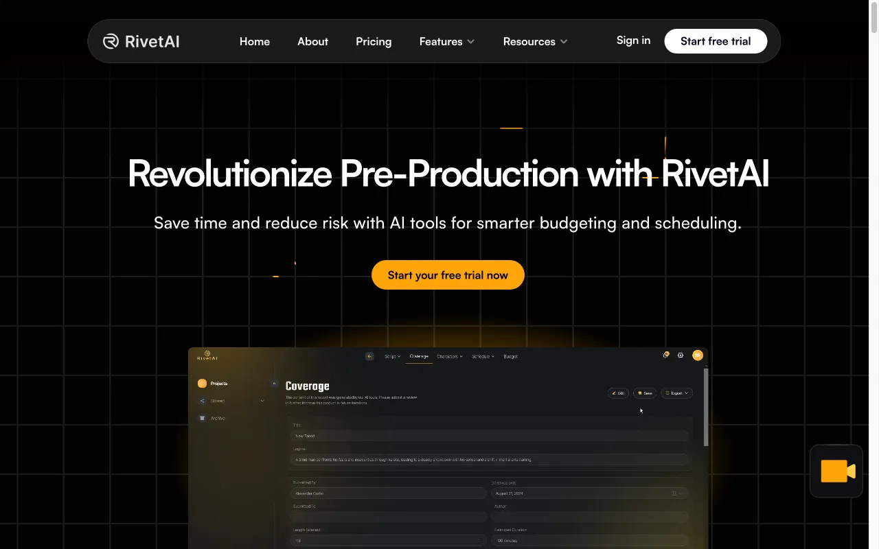 RivetAI — preview screenshot