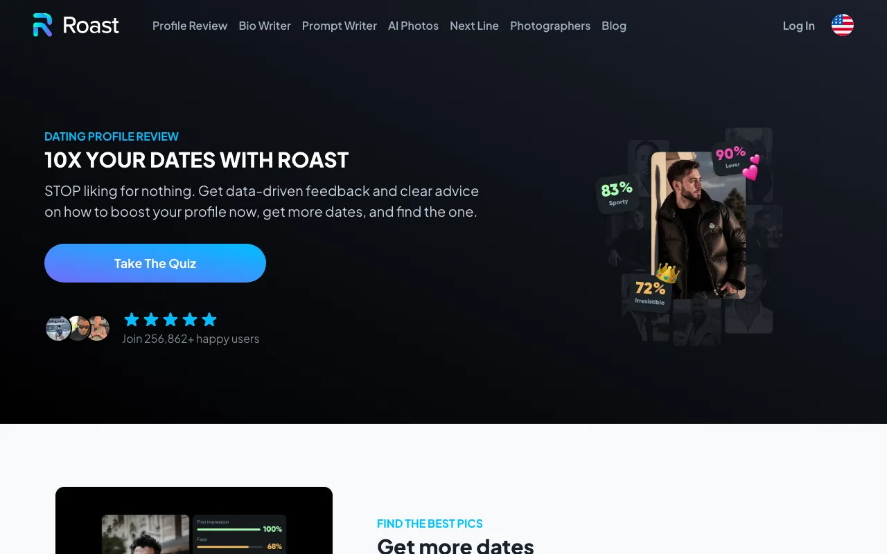 Roast Dating — preview screenshot