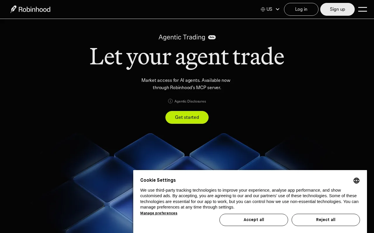 Robinhood Trading Agents — preview screenshot