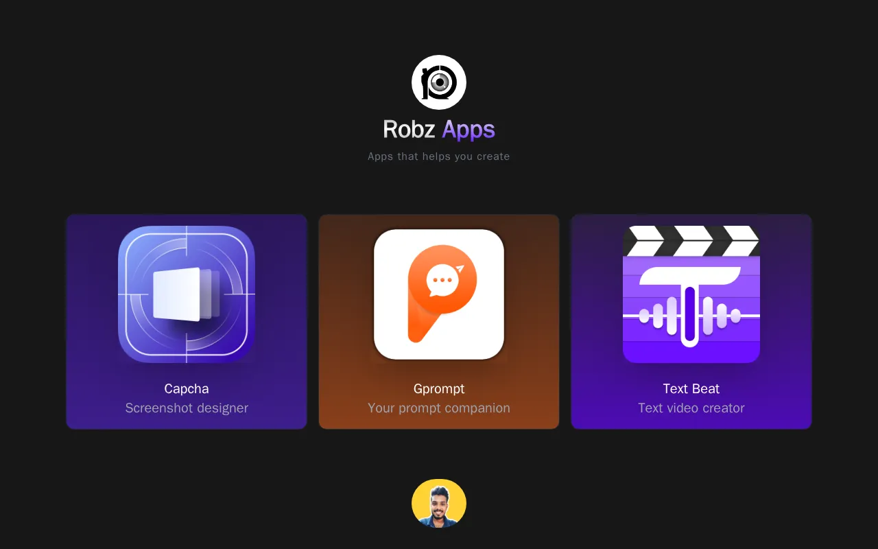 Robz Apps — preview screenshot
