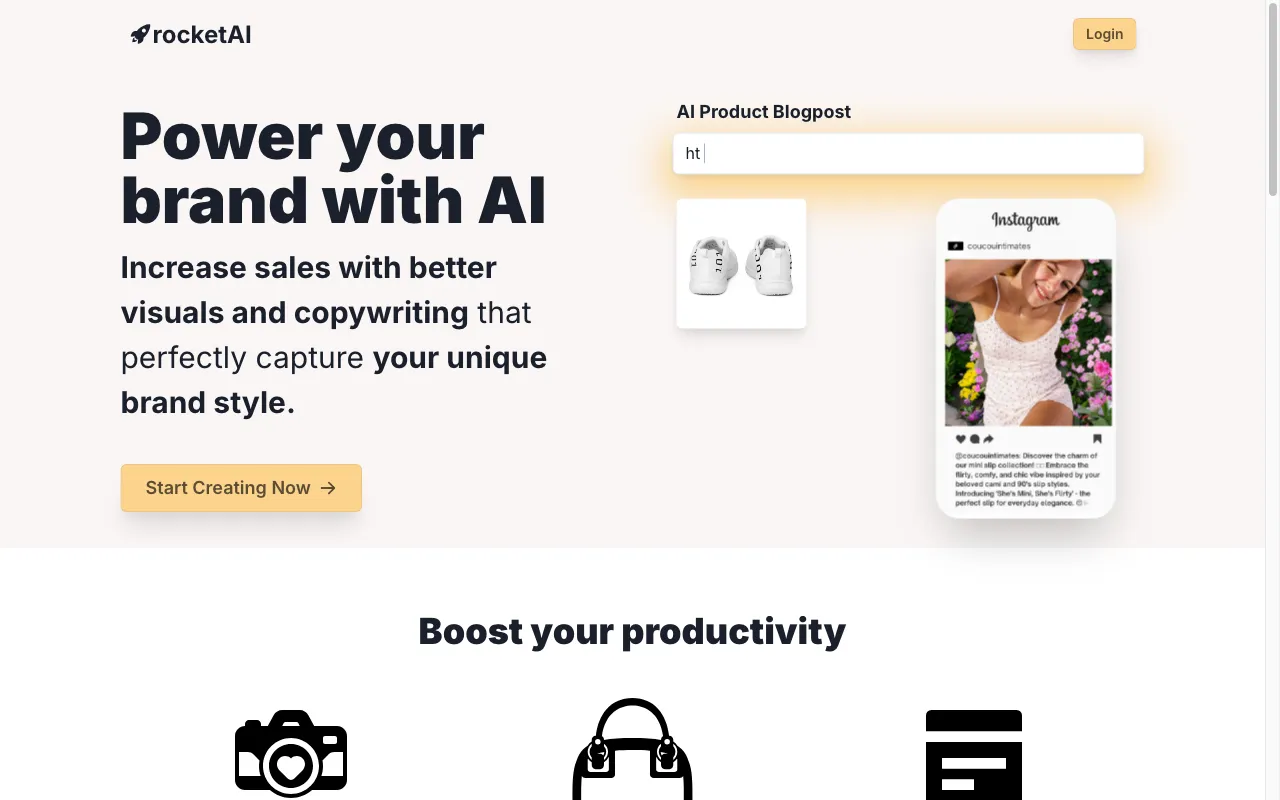 RocketAI — preview screenshot