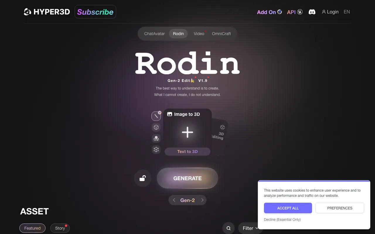 Rodin — preview screenshot
