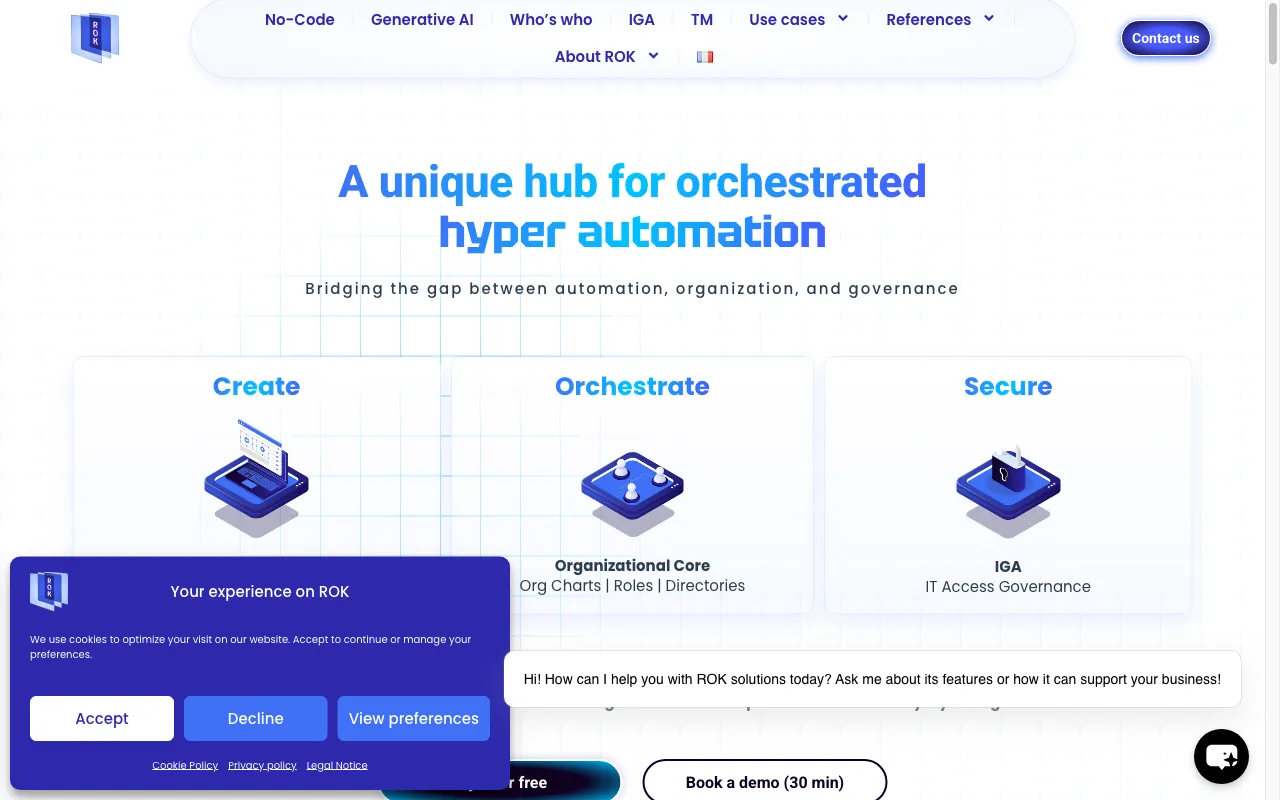 ROK Solution — preview screenshot