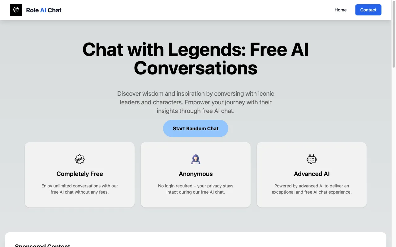 Role AI Chat — preview screenshot