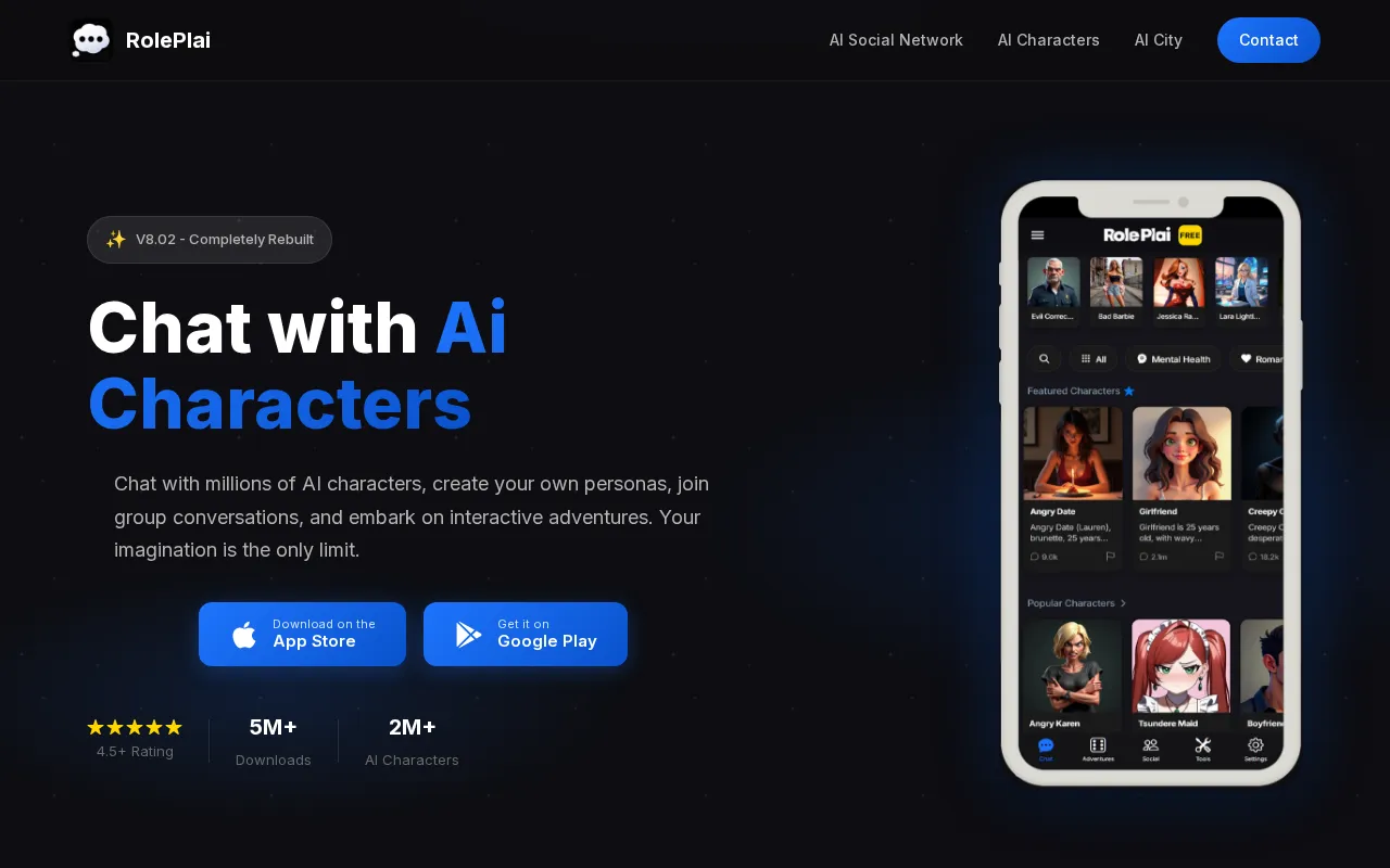 Roleplai — preview screenshot