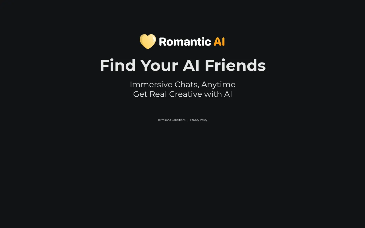 Romantic AI — preview screenshot