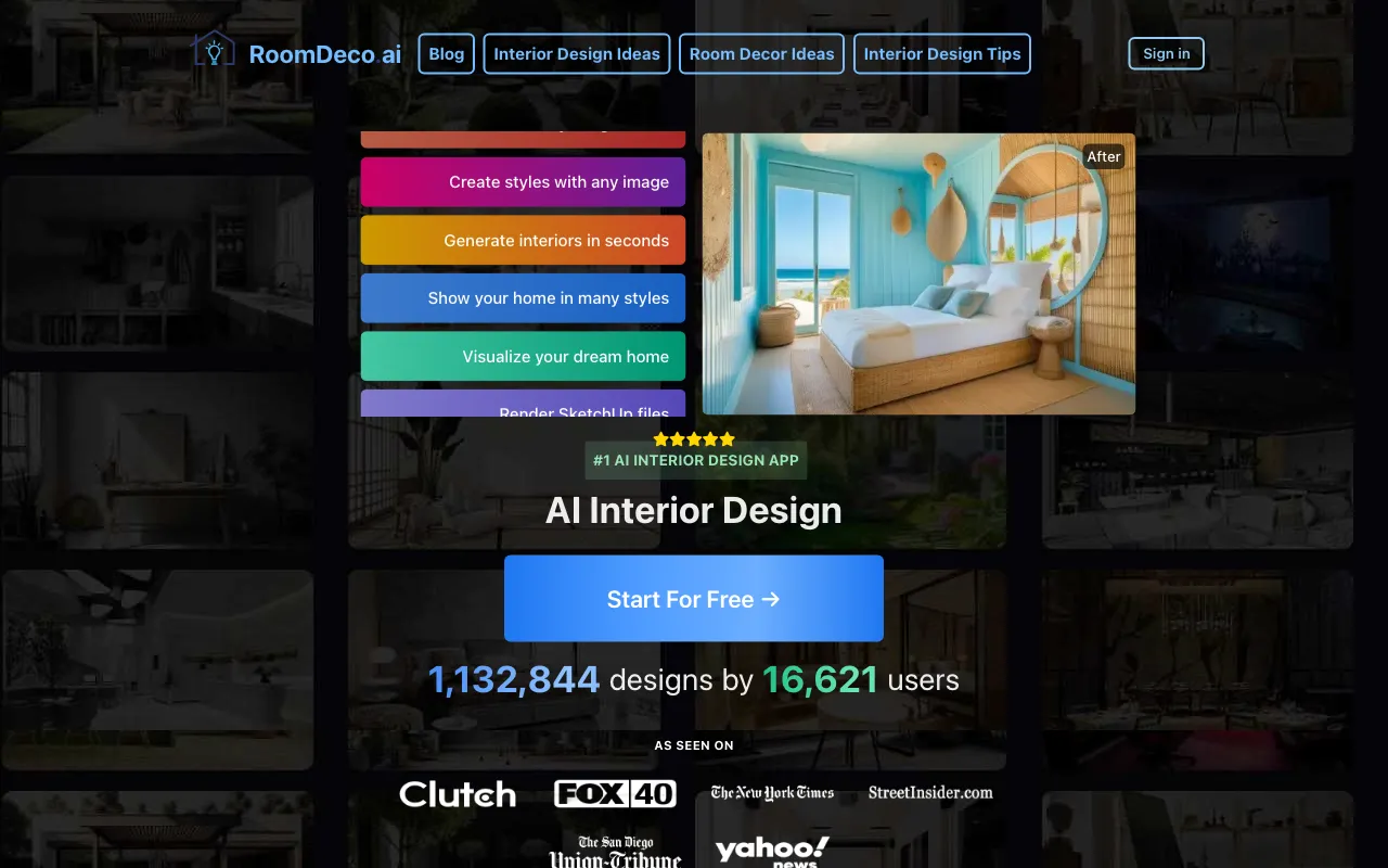 RoomDeco AI — preview screenshot