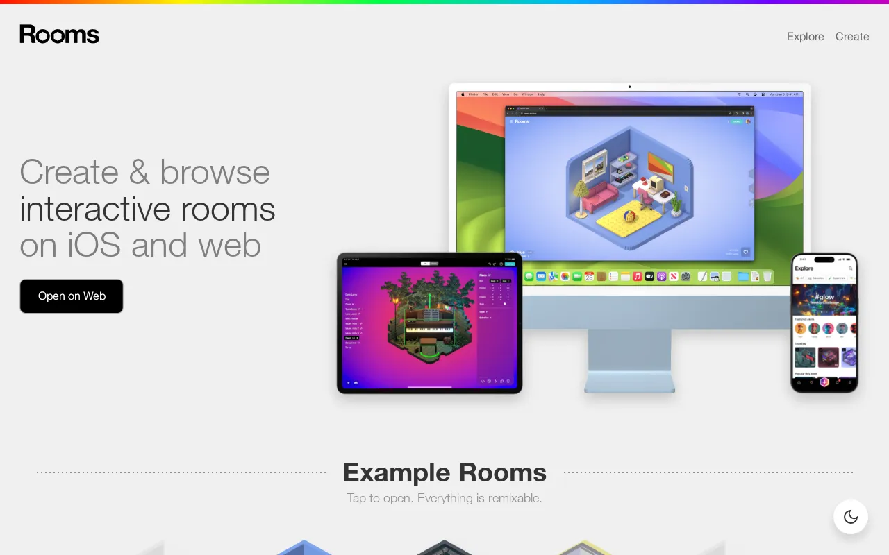 Rooms — preview screenshot