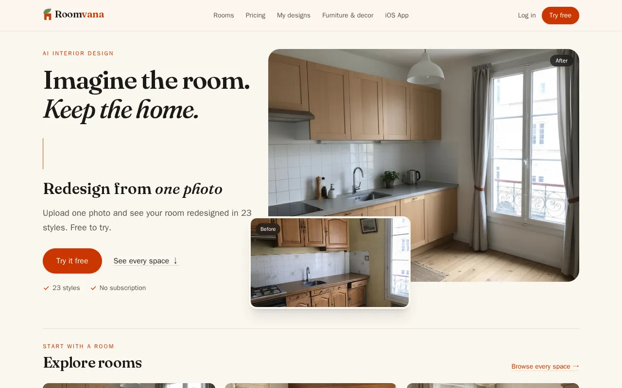 Roomvana — preview screenshot