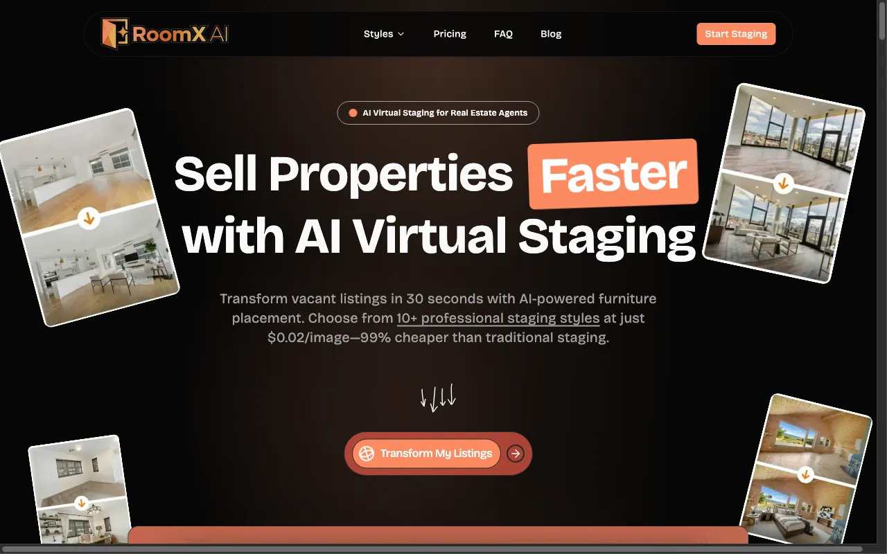 RoomX AI — preview screenshot