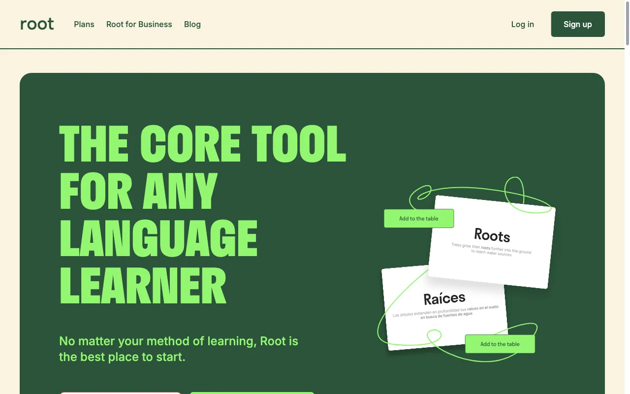 Root — preview screenshot