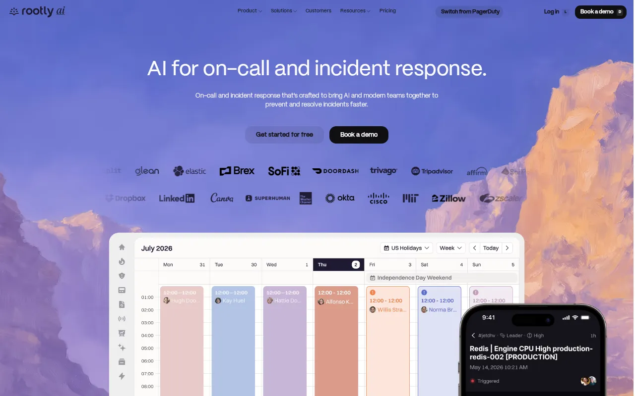 Rootly — preview screenshot