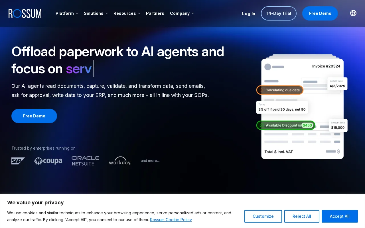 rossum.ai — preview screenshot
