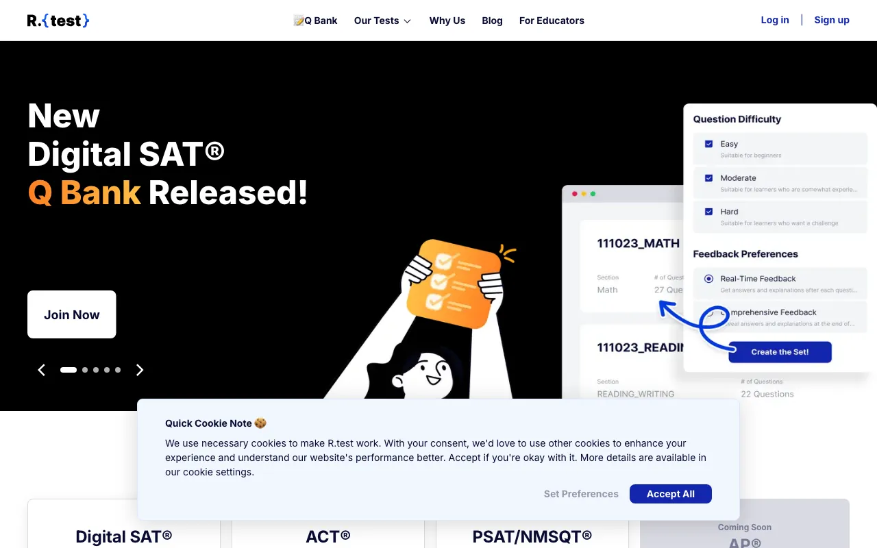 R.test — preview screenshot