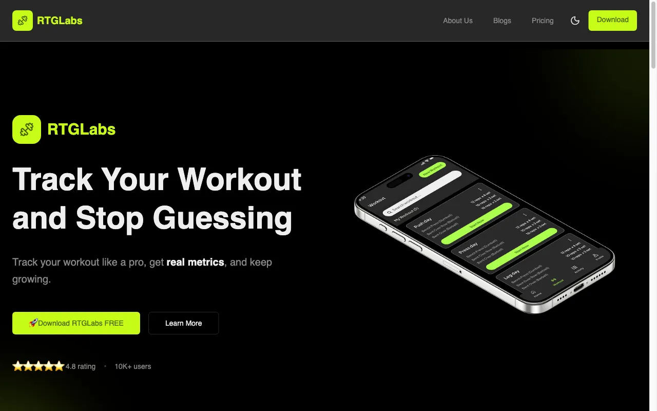 RTGLabs — preview screenshot