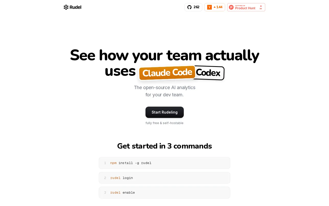 Rudel — preview screenshot