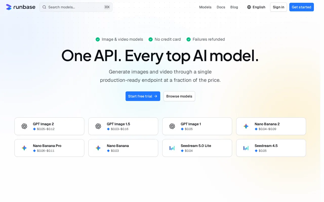 Runbase — preview screenshot