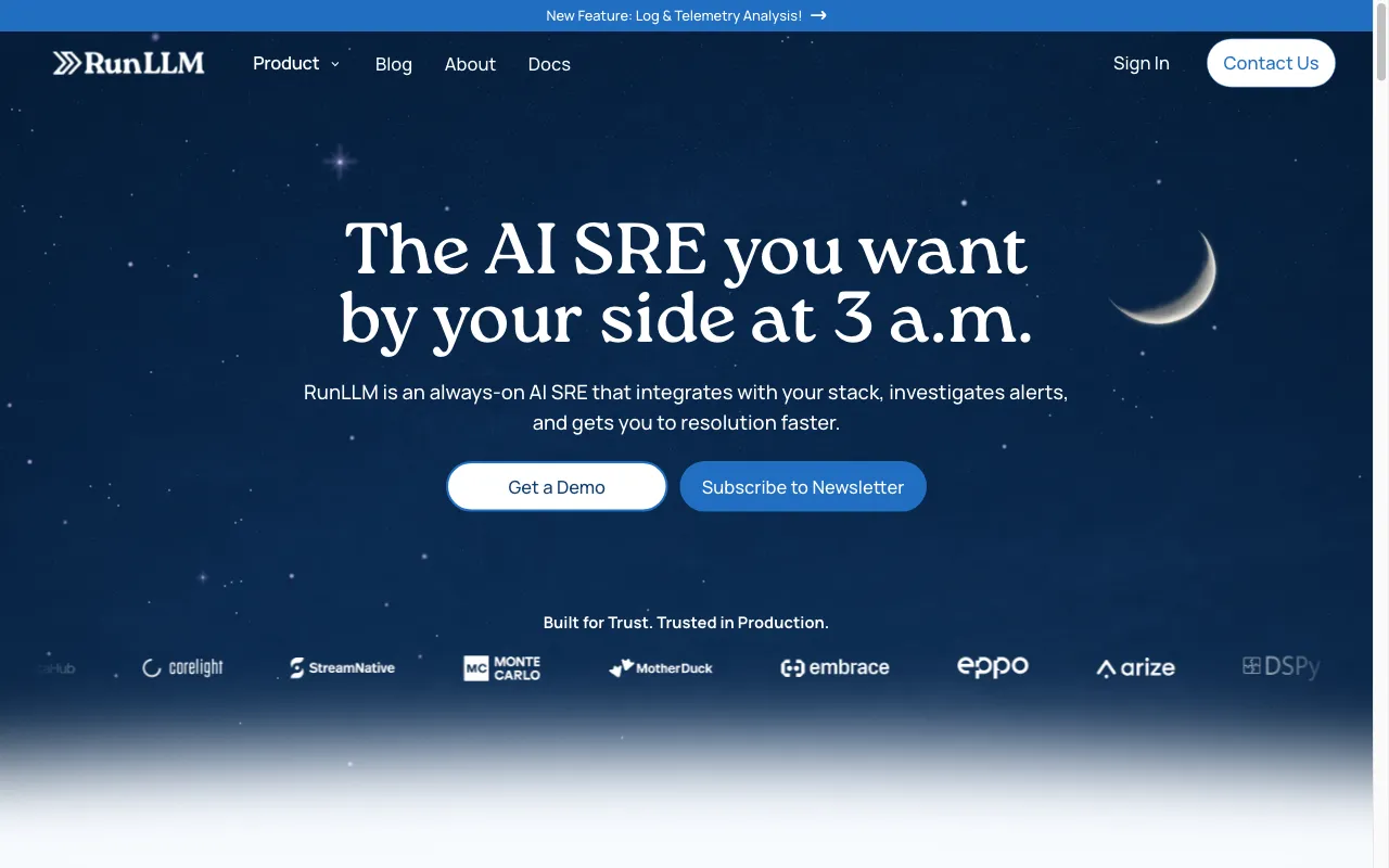 RunLLM — preview screenshot