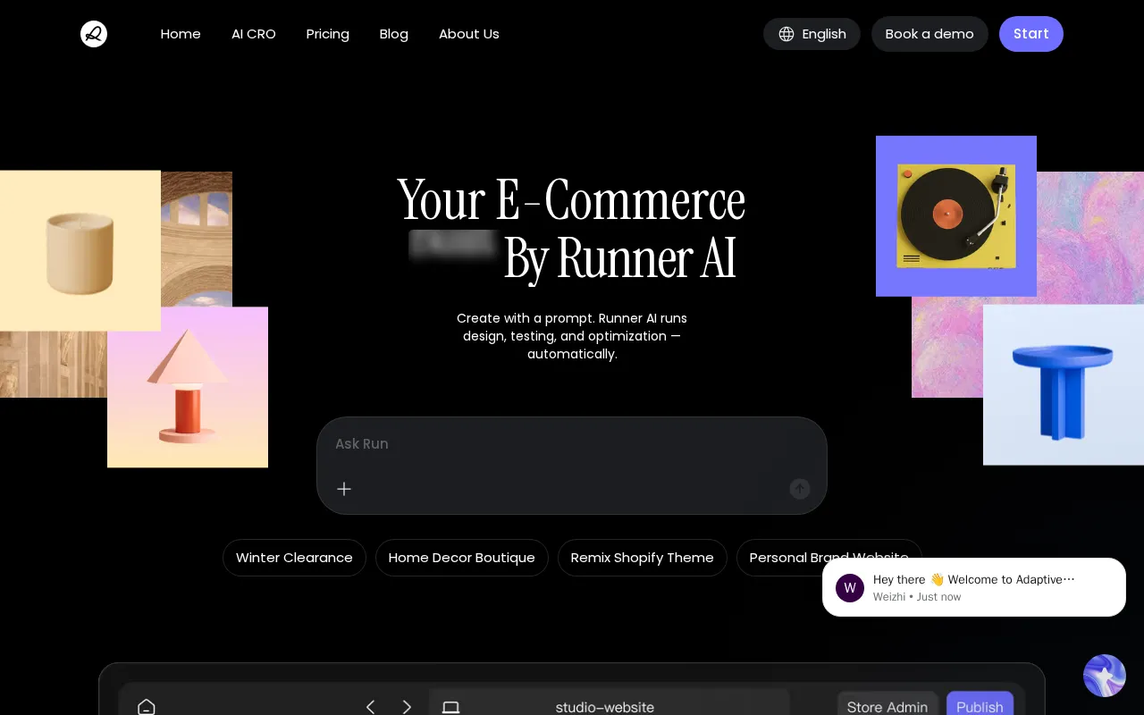 Runner AI — preview screenshot