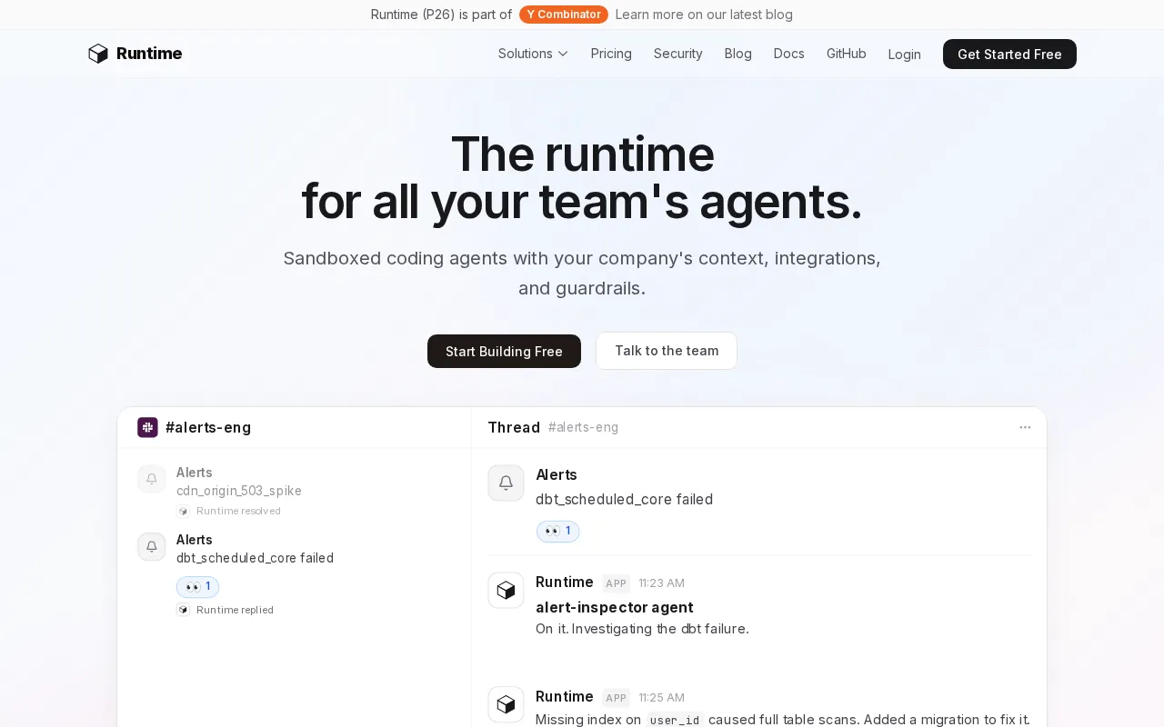 Runtime — preview screenshot