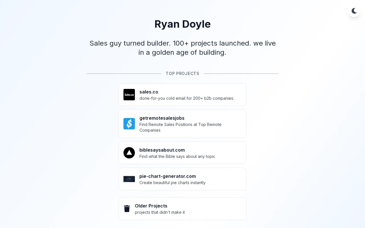 Ryan Doyle — preview screenshot